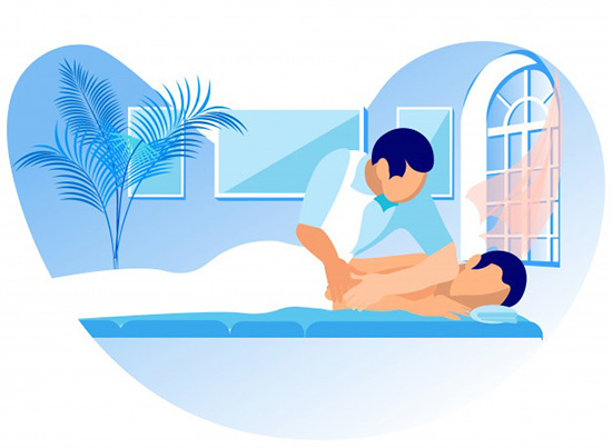 ماساژ درمانی در منزل