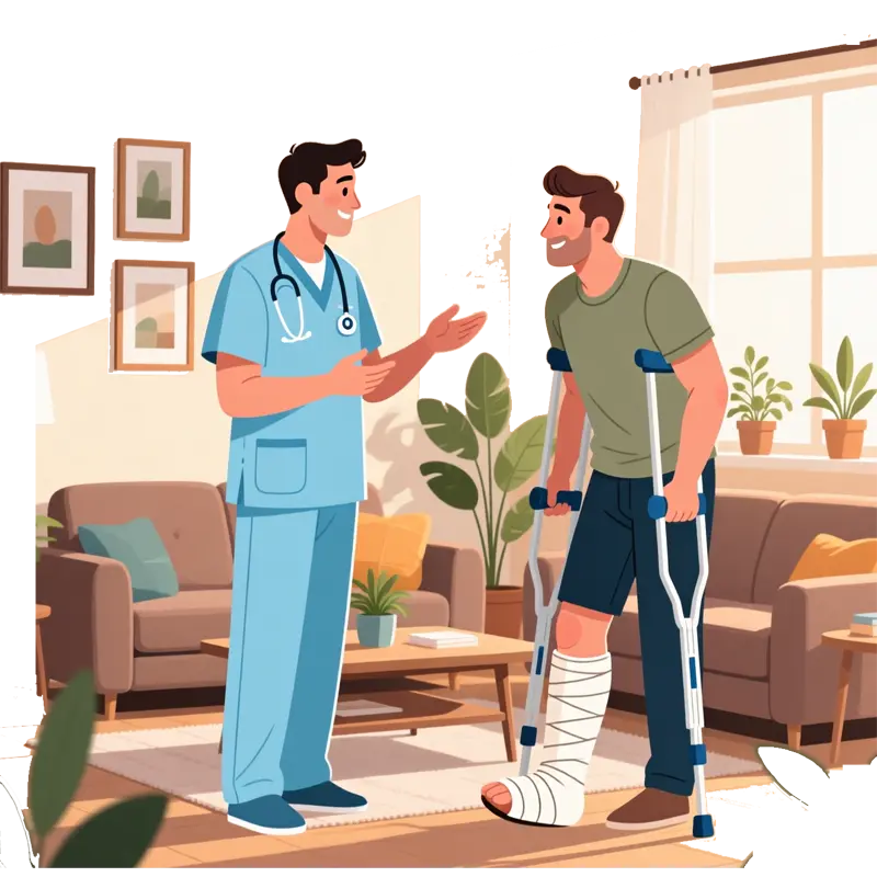 ویزیت پزشک متخصص ارتوپد در منزل