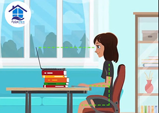 ارگونومی نشستن پشت میز